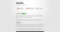 Desktop Screenshot of json4s.org